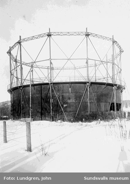 Gasklockan färdig 1935.