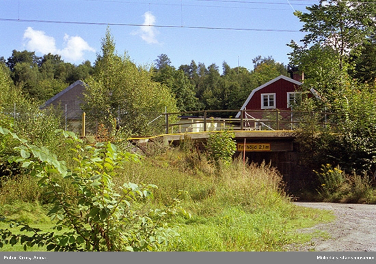 Översikt av bron över kvarteret "Grevedämmet".