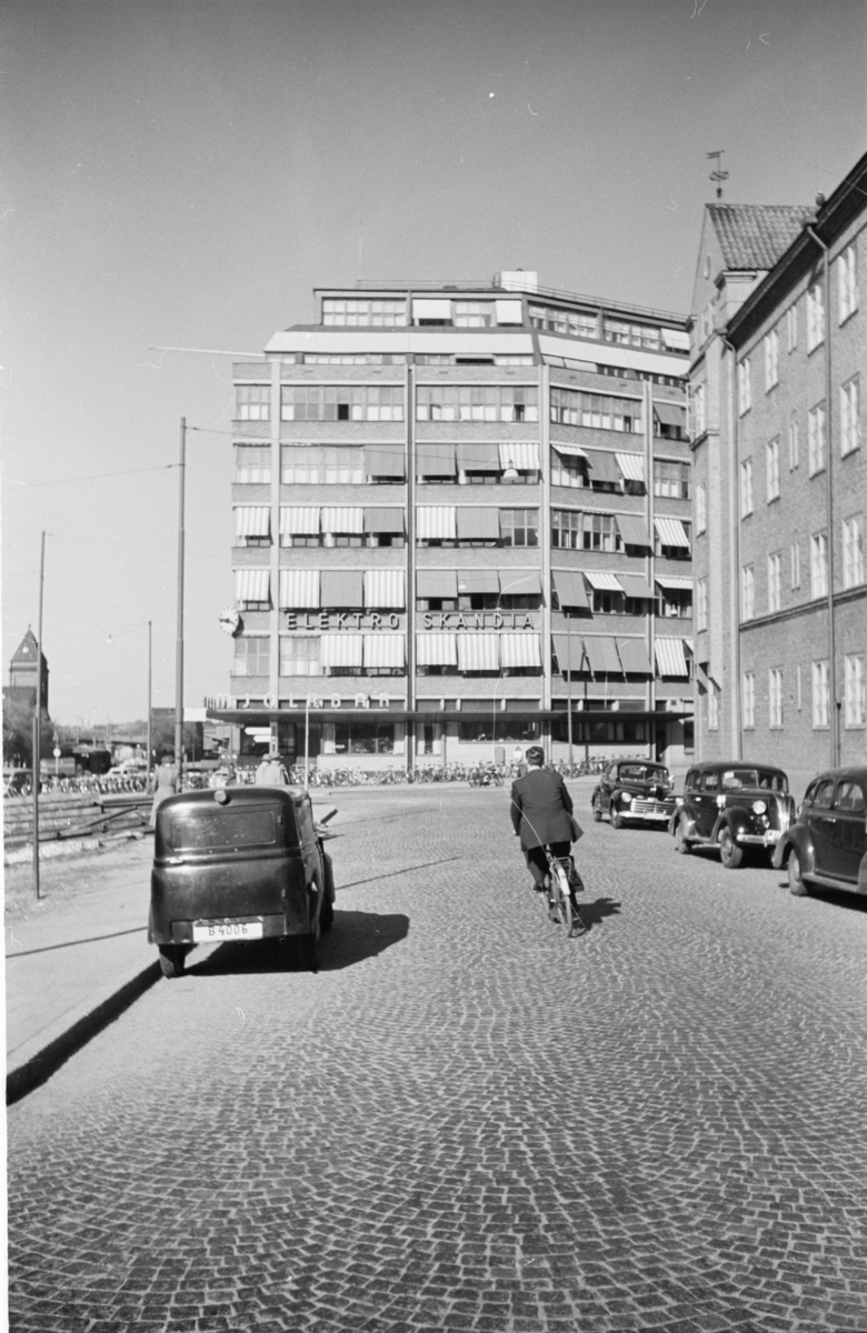 Industribyggnad vid Norra stationsgatan, Stockholm
"Hedlunds industribyggnad"
Exteriör