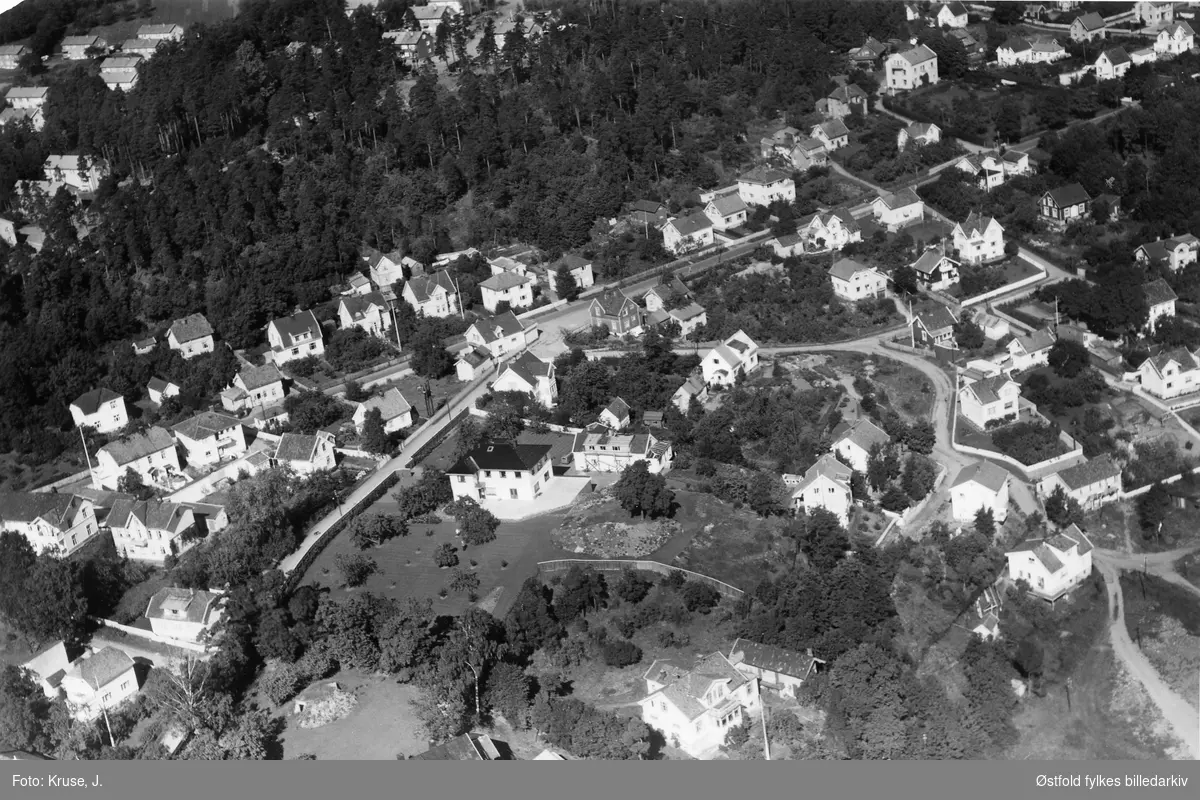 Krossern, Jeløy i Moss, boligområde 1958.