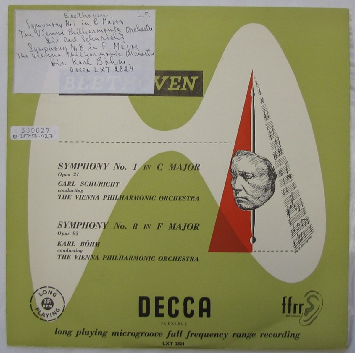 LP-skiva av märket Decca