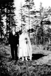 Brudeparet Hartvik Strømli og Tordis Horven Strømli