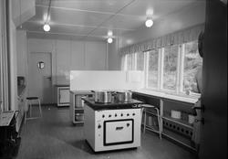Kjøkkenet i hybelhuset på Bjørnli.