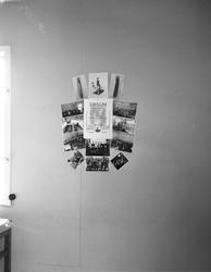 Elevprosjekter utstilt på Bedriftskolen.