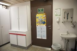 Valhall QP, den gamle boligplattformen.

Sykestuen ligger 