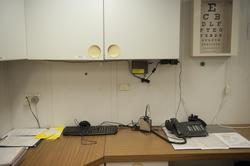 Valhall QP, den gamle boligplattformen.

Sykestuen ligger 