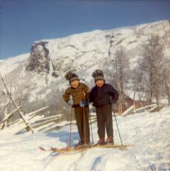Dagfinn Haugo og Hermann Haugo i 1967