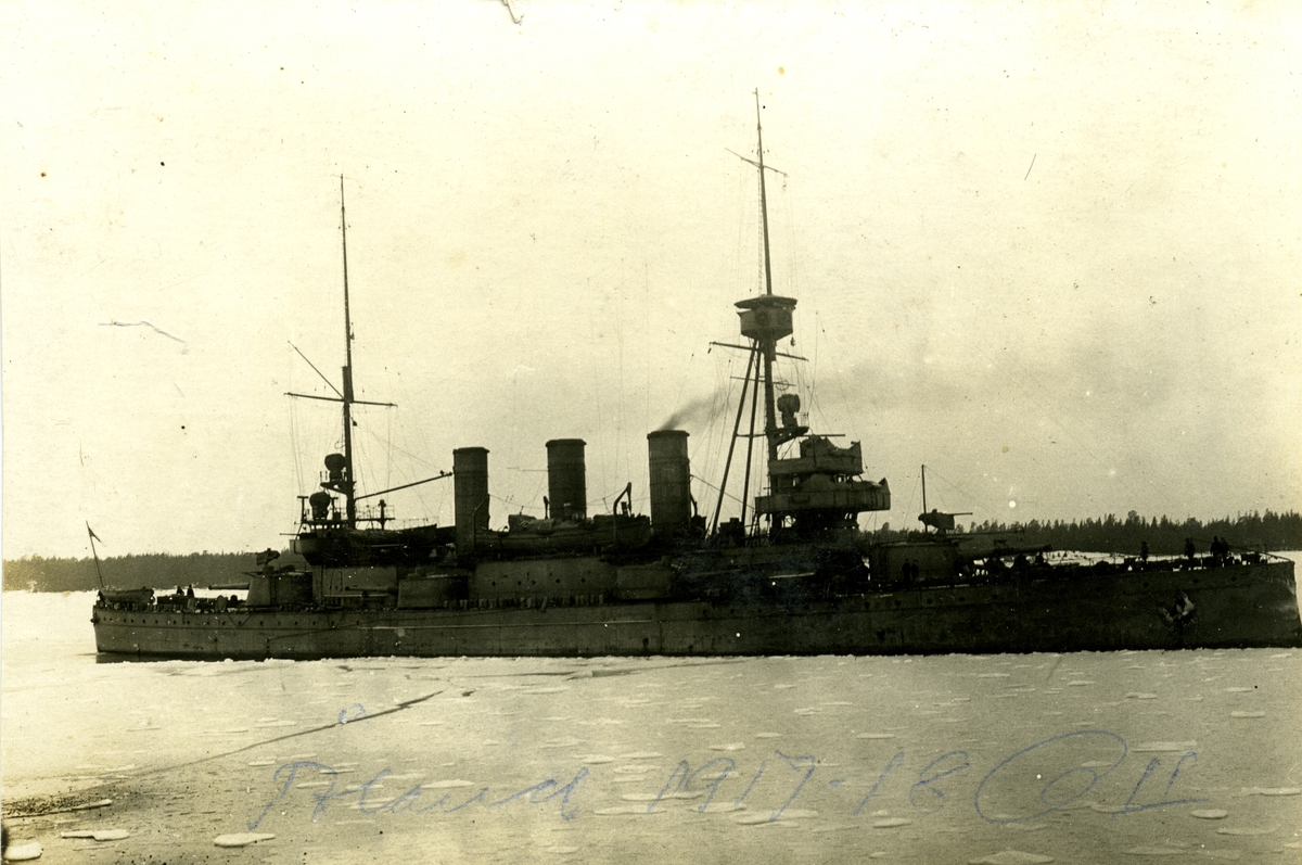 Fartyget Oscar II på Åland 1917-18