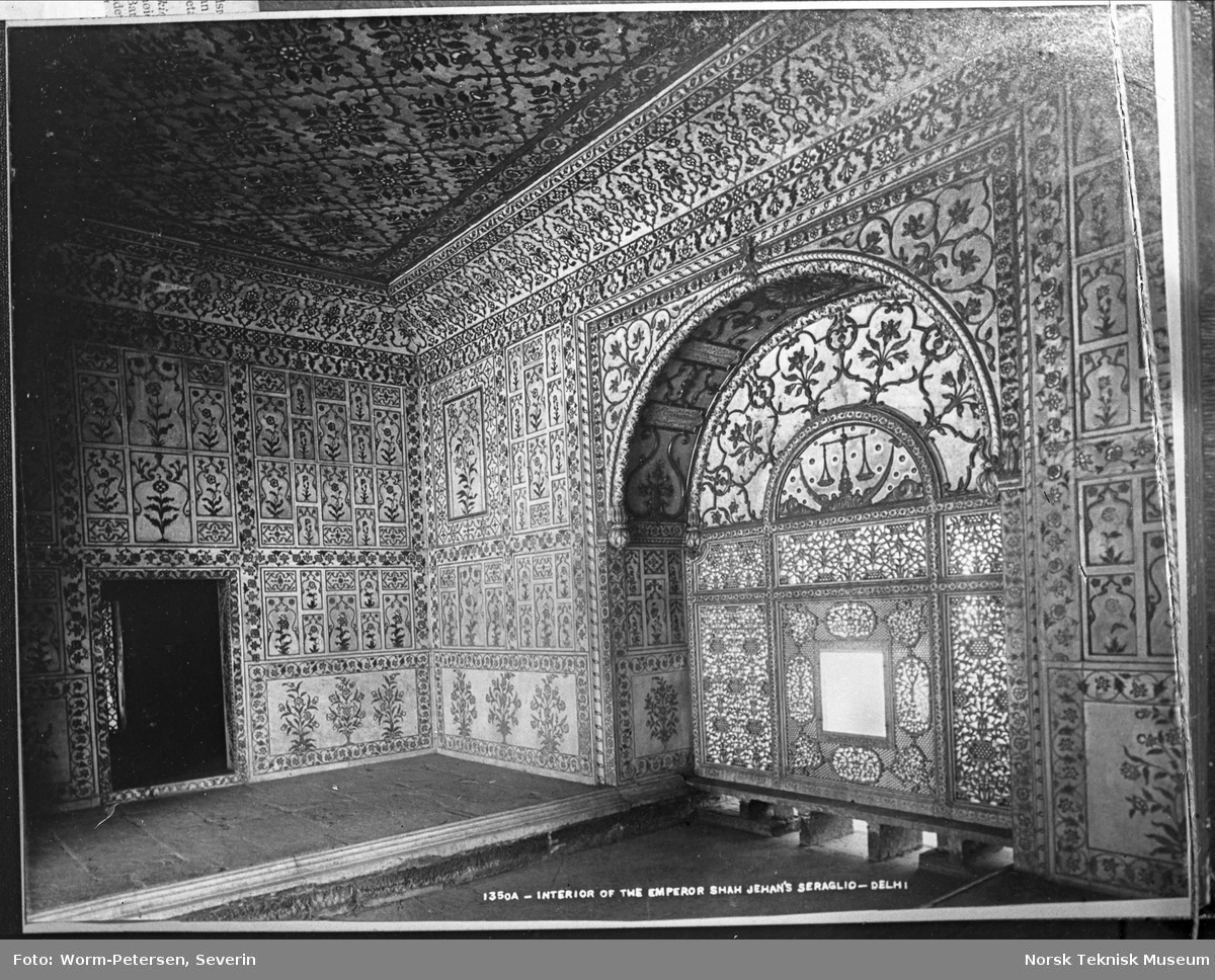 Interiør i en keiserlig bolig, Delhi