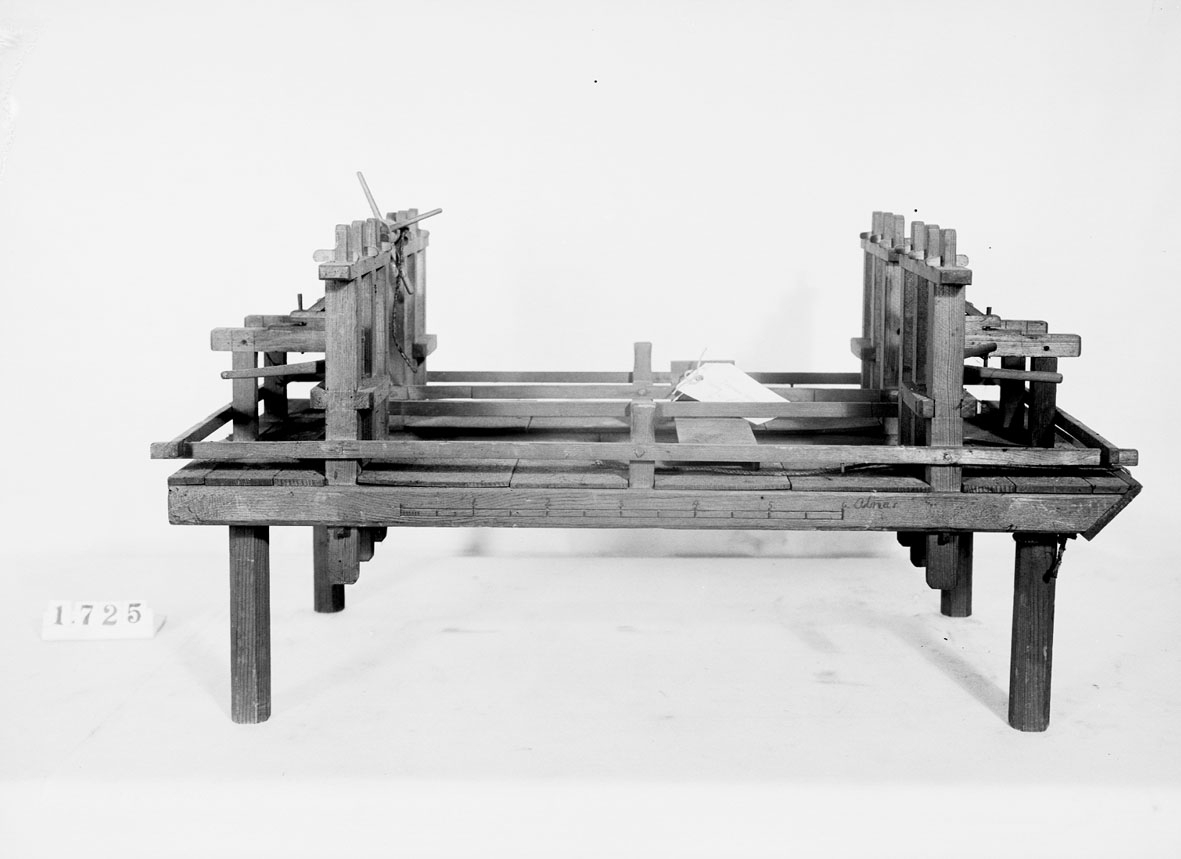 Mudderflotte, modell - Tekniska museet / DigitaltMuseum