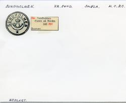 Stempelkatalog   Sundholmen, Smøla kommune, Møre og Romsdal