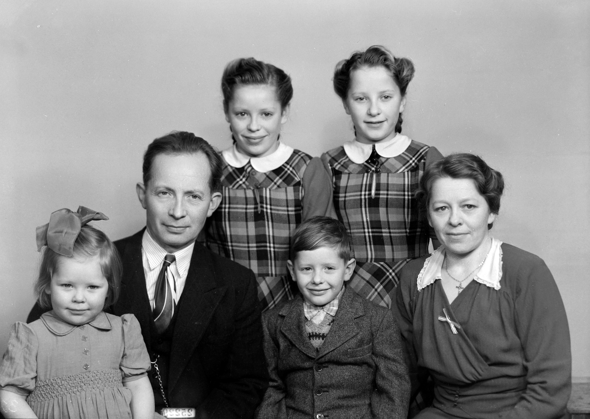 Arthur Karlsen med familie