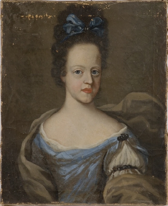 Okänd kvinna, sannolikt Maria Elisabet, 1678-1755, prinsessa av Holstein-Gottorp