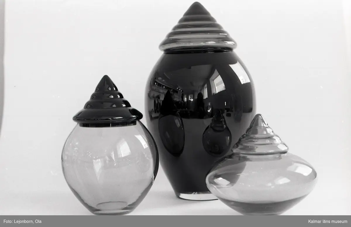 Orrefors Glasbruk.

Glas från Erika Lagerbielkes produktion, 1986-06-24