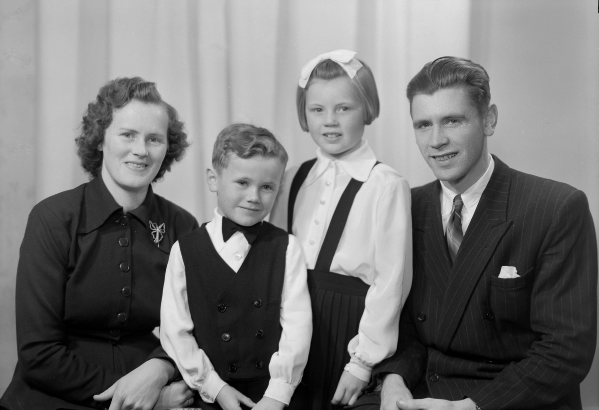 Arne Tørset med familie