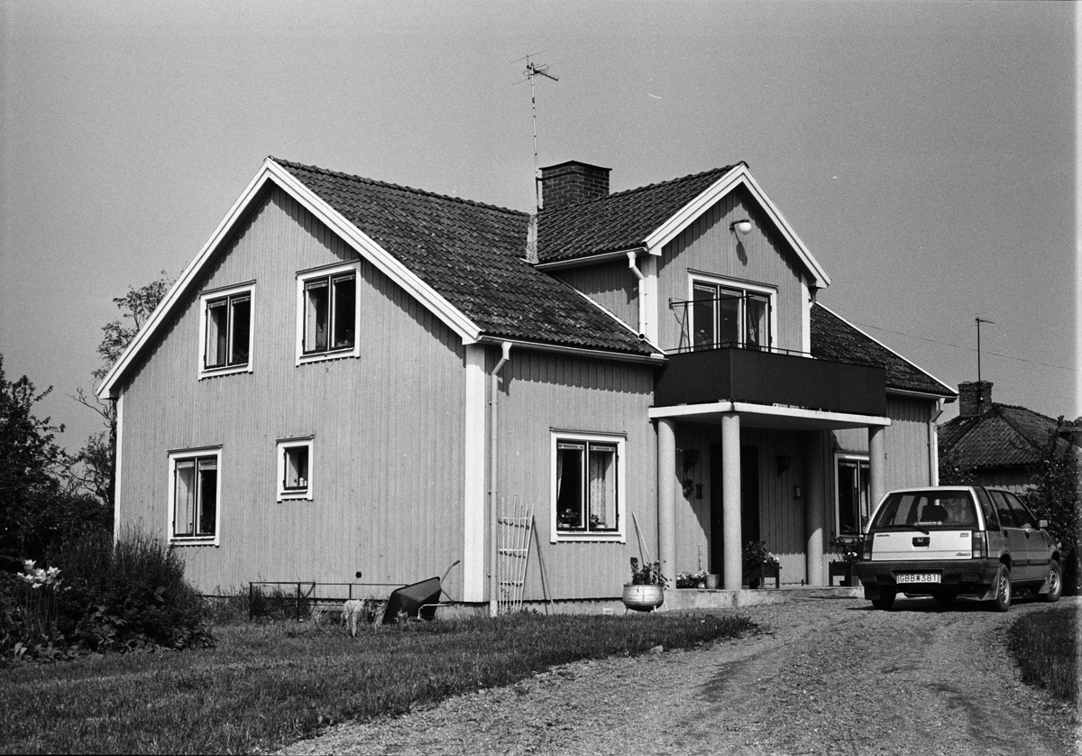 Bostadshus, Vittja 13:1, Tuna socken, Uppland 1987