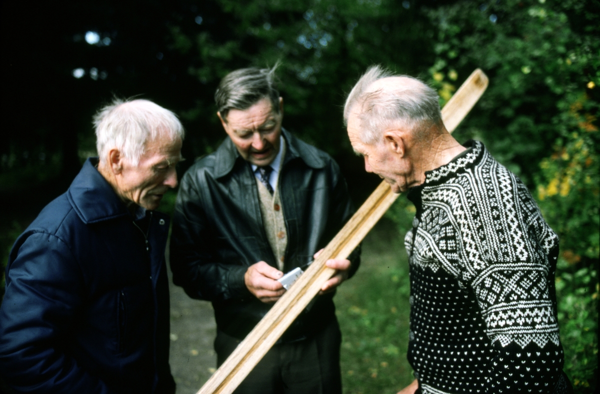 Skikonger. Kåre Hatten, Sigurd Vestad og Gjermund Muruåsen Anno