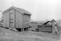 På bildet ser vi Flyumstabburet ved Clausenengen, ennå stå u