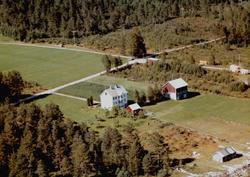 Flyfoto fra Sandvold på Meisingset. Bildet er datert 30. jul