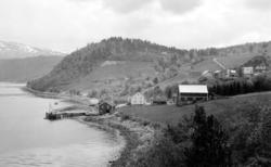 Parti fra bygda Rausand i Nesset kommune, hvor vi ser noe av