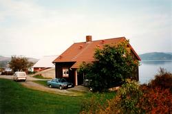 ";Kvernes prestegard"; Gnr. 22 Bnr. 1. Fra prestegarden på K