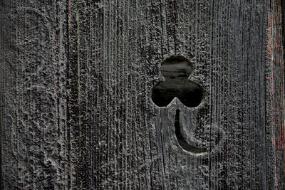 Bygningsdetalj fra Friluftsmuseet på Norsk Folkemuseum