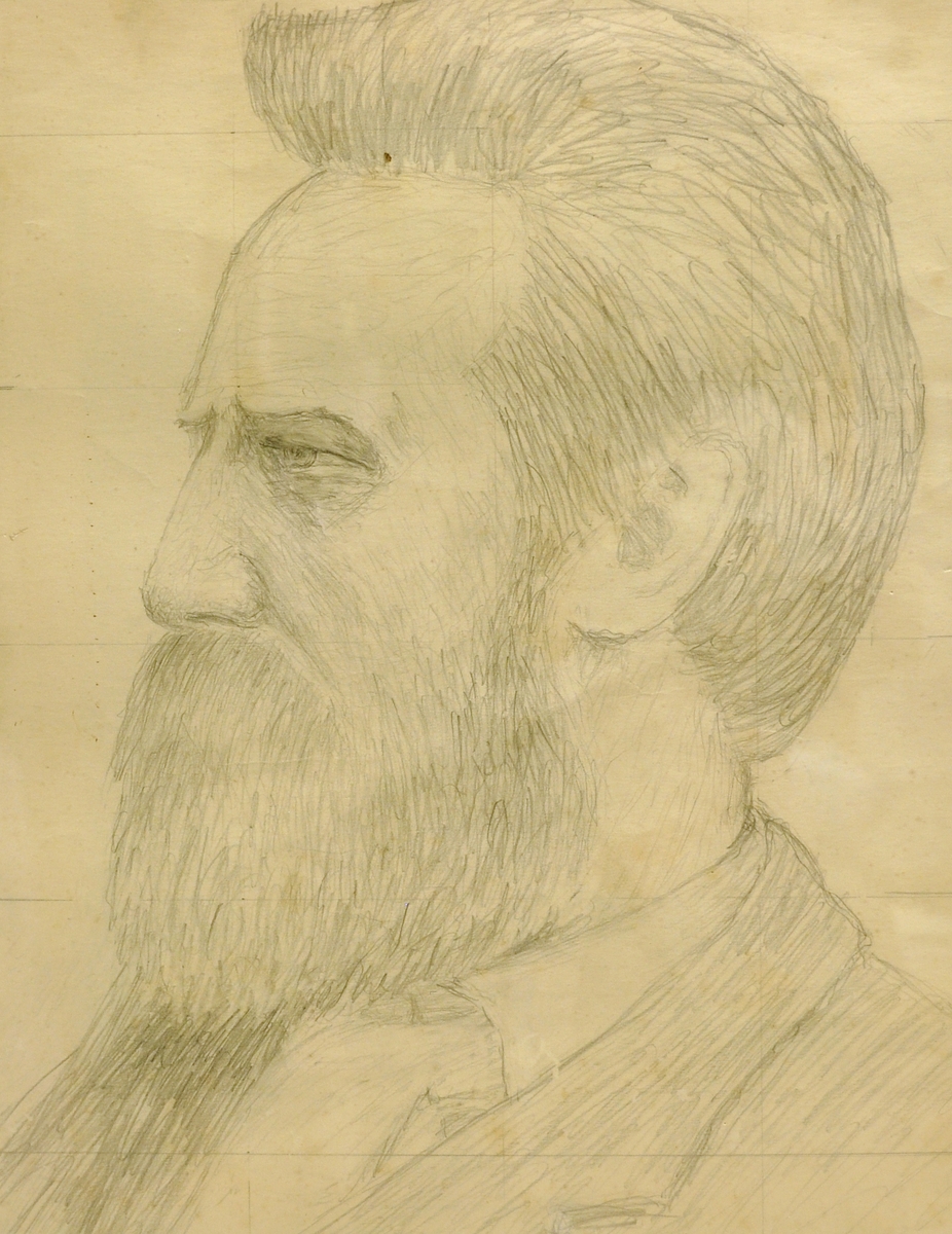 Portrett av Theodor Kittelsen.