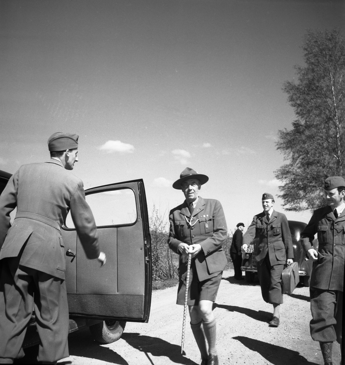 Greve Folke Bernadotte på en bild från 1946.