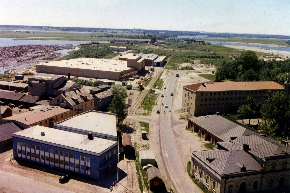 Vy från Löfbergsskrapan 1961.