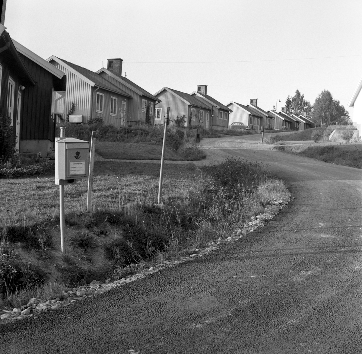 Älvenäs: Bild från augusti 1958.
Ingenjörsvägen Älvenäs