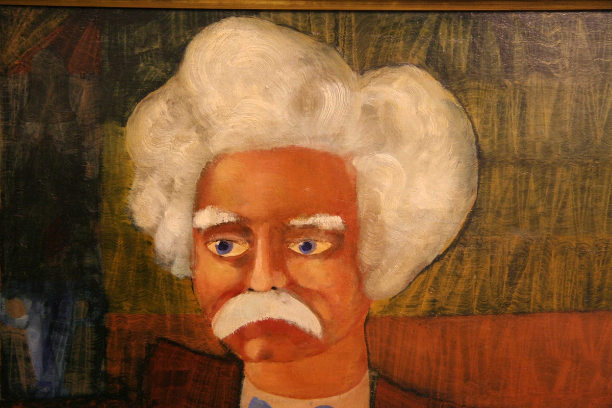 Portrett av Edward Grieg.