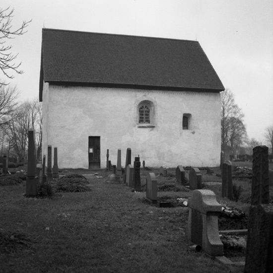 Dädesjö gamla kyrka. 1958