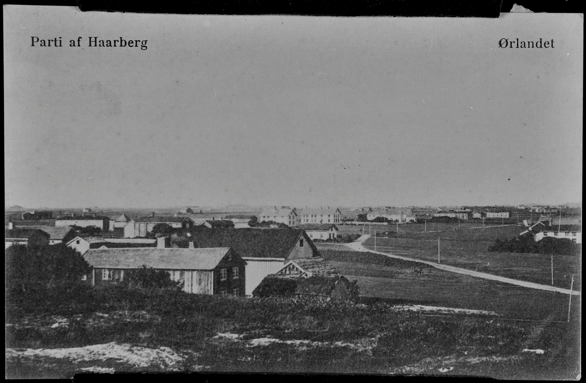 Boligbebyggelse på Hårberg ca. 1905