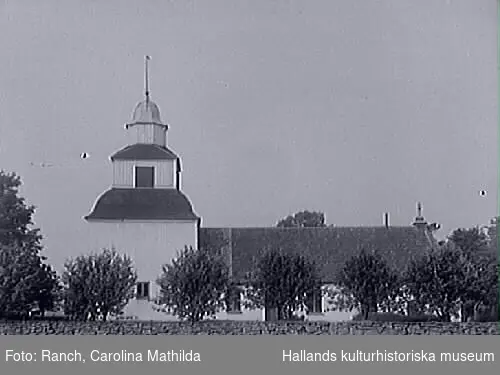 Sällstorps kyrka i Halland.