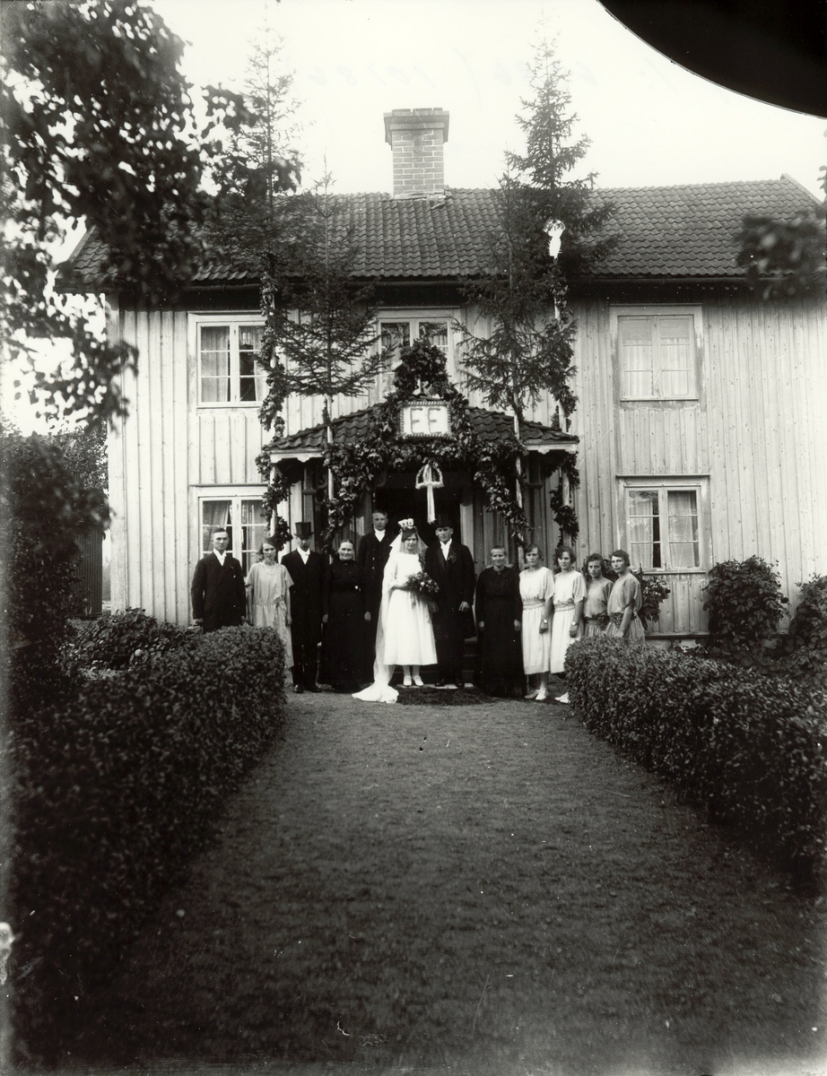 Svenssons silverbröllop i Svederna, nära Yxered.