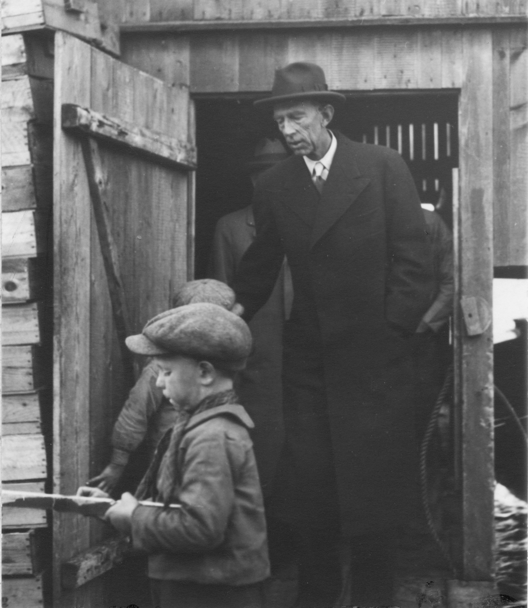 Prins Wilhelms besök på Utvalnäs 1938.

