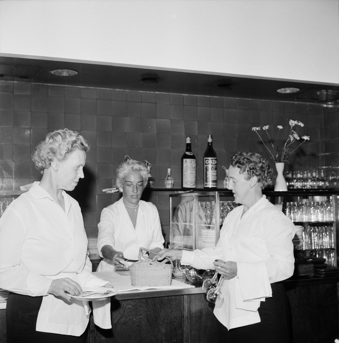 Forum - restaurangen, Uppsala 1959