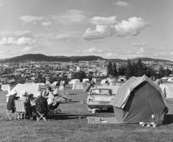 Ekeberg, på campingplassen med utsikt over Oslo.