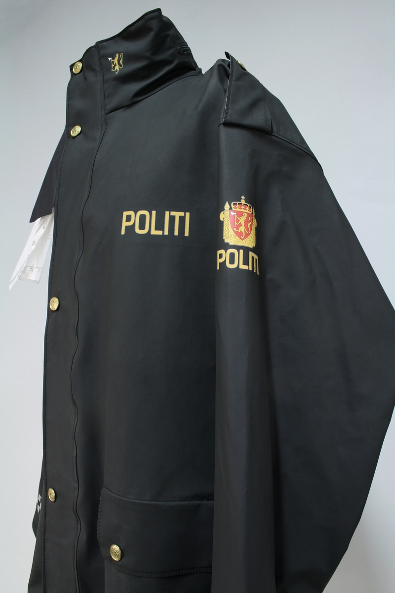 Regnjakke, politiuniform, Modell 1993, ubrukt