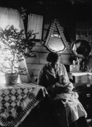 Mest sannsynlig inne i Ane-stuå på Orten..Huset vart tatt ne