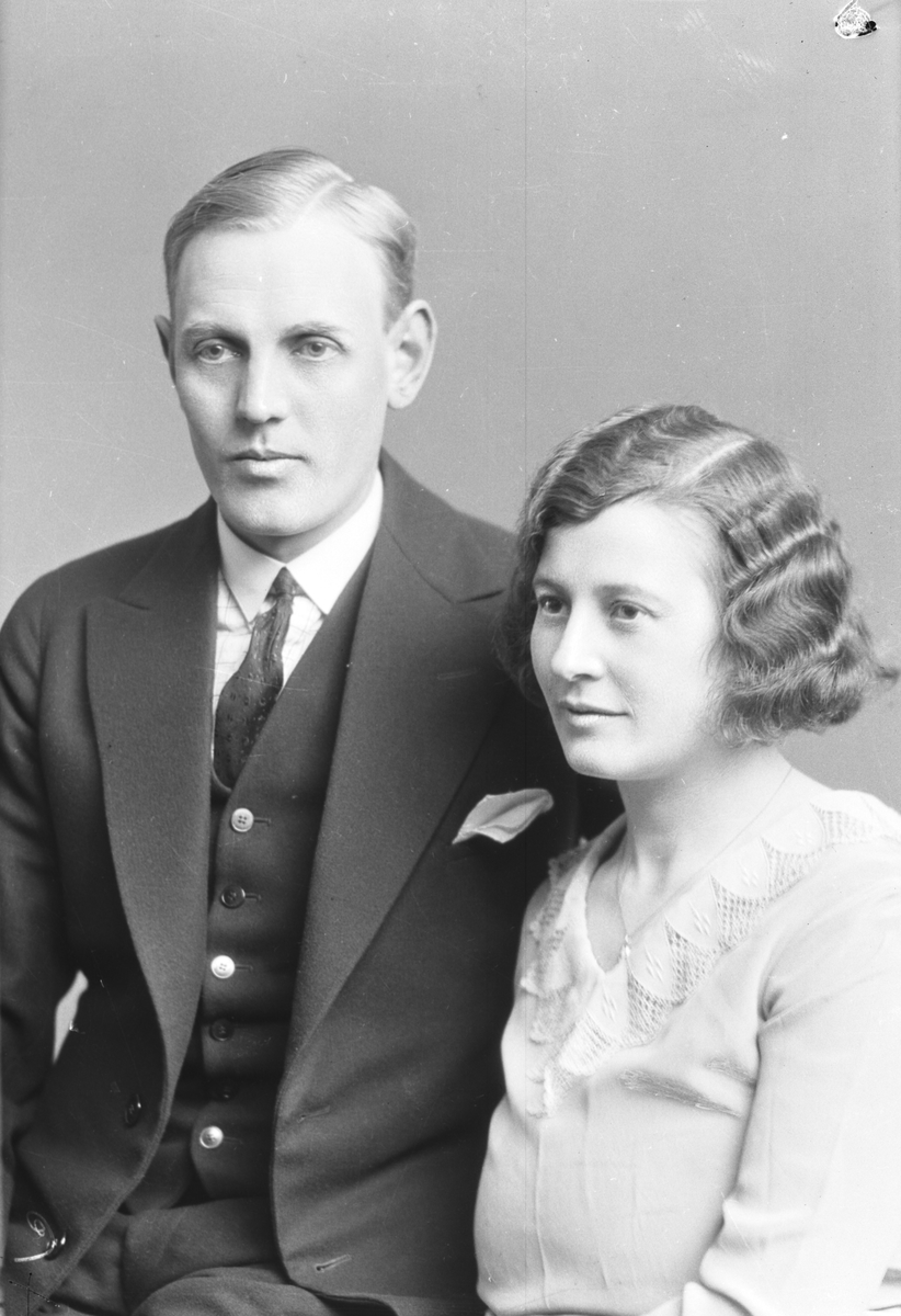 Sven Åkerlund, lokförare, och Astrid Åkerlund.