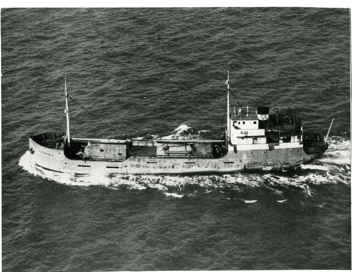 Lastfartyget ss Hilde / ms Styrsö ägt av Firma Gustaf Erikson 1942 - 1959