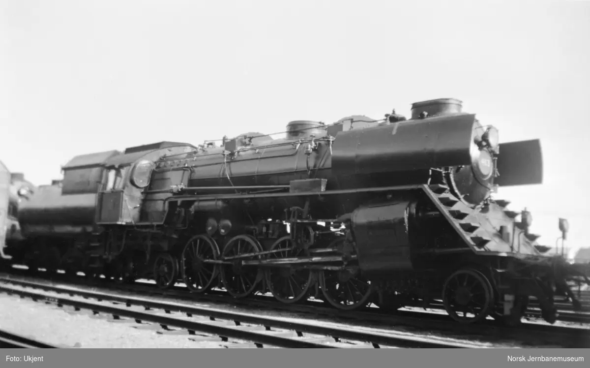NSB damplokomotiv type 49a nr. 463