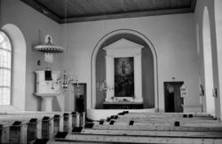 Utsjok Kirke. Utsjok-tur, Finland. Fotografert i august 1969