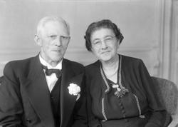 Gullbryllup for Inga Barreth og Isak Barreth