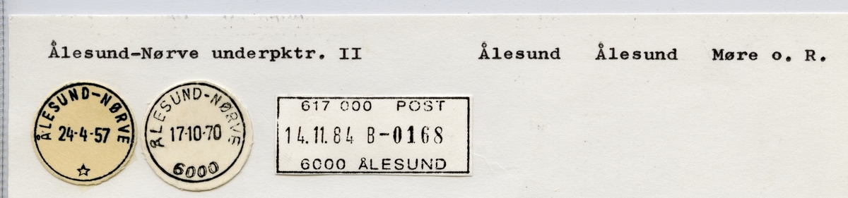 6000 Ålesund (Aalesund), Møre og Romsdal