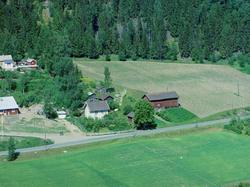 Flyfoto, Lillehammer, Vingnes. Bruket er beskrevet som Riise