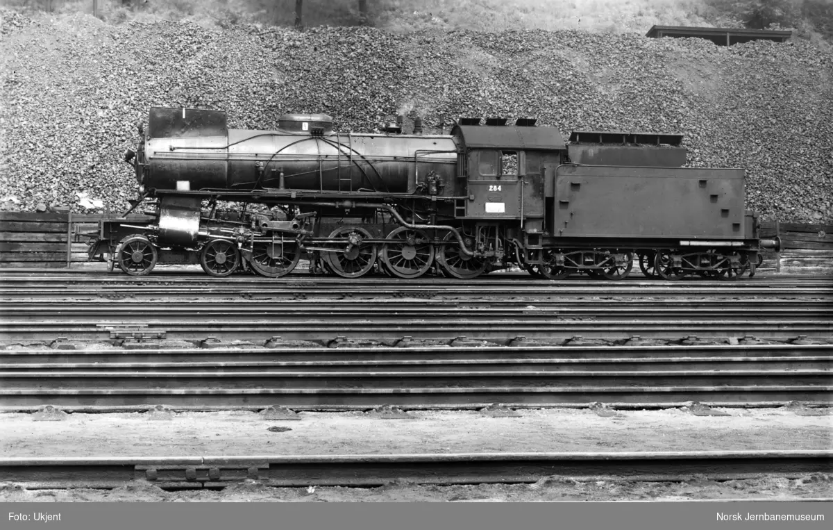 NSB damplokomotiv type 31a nr. 284