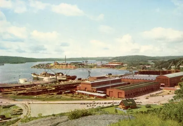 Uddevallavarvet 1946 - 1986 - Bohusläns Museum / DigitaltMuseum