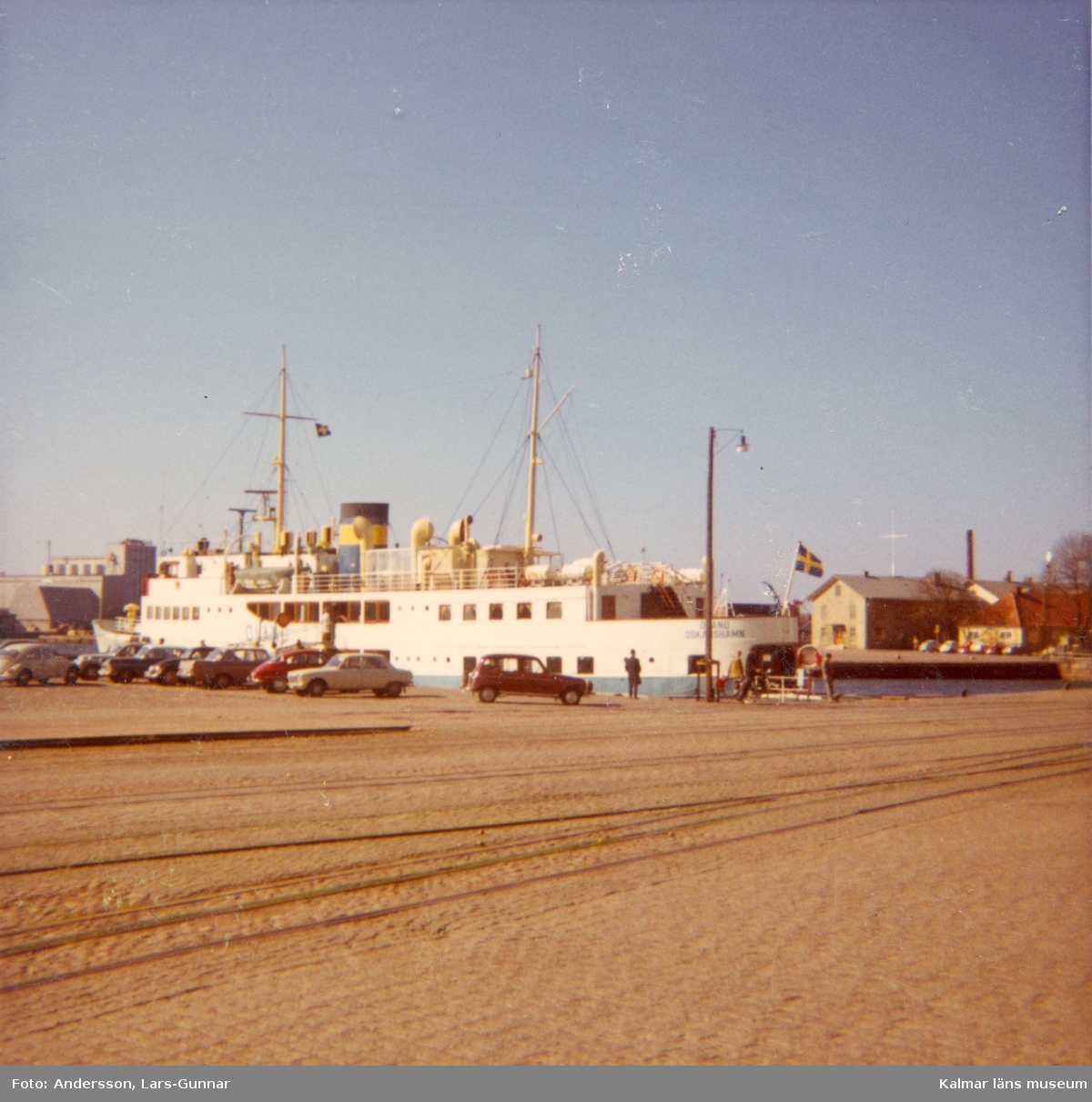 Öland av Oskarshamn i Tullhamnen., 25 maj.
